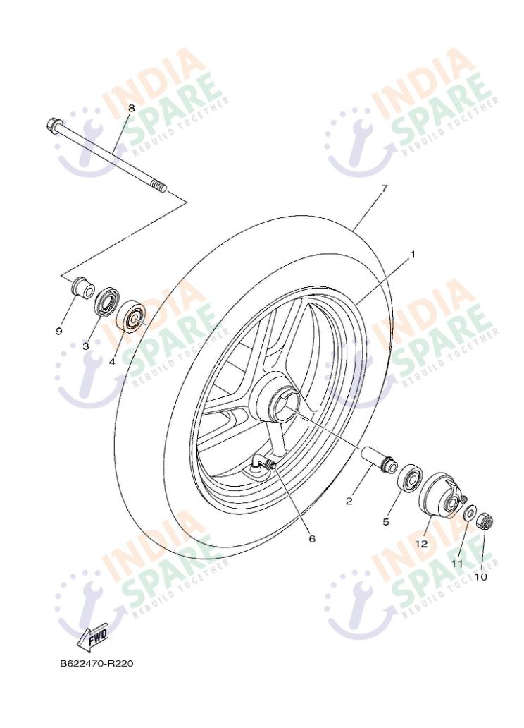 FRONT WHEEL